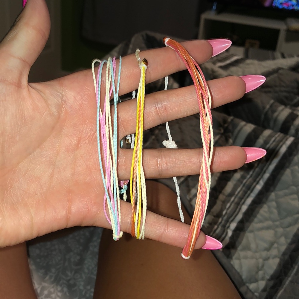 3 homemade pure Aveda bracelets!